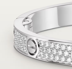 [Marin]NEW-LOVE-4.8MM-Width Diamond-Studded Bracelet
