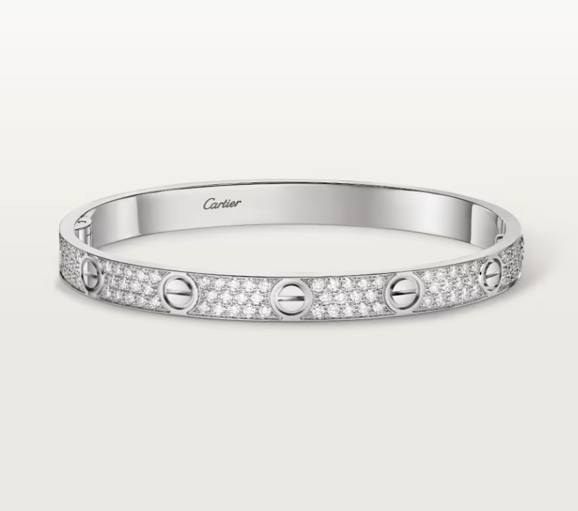[Marin-Jewelry]NEW-LOVE-6.1MM-Width Diamond-Studded Bracelet