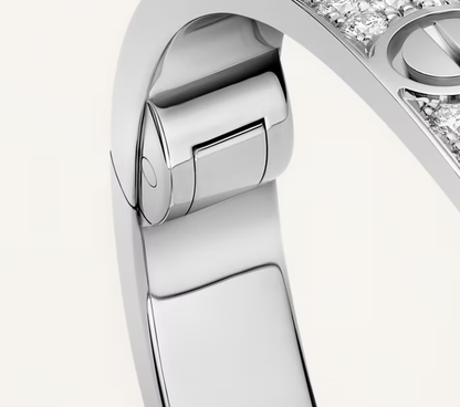 [Marin-Jewelry]NEW-LOVE-6.1MM-Width Diamond-Studded Bracelet