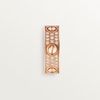 [Marin]LOVE RING 6.5mm-wide full-diamond ring Rose Gold