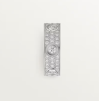 [Marin]LOVE RING 6.5MM Full Diamond, 6 Major Diamonds Silver