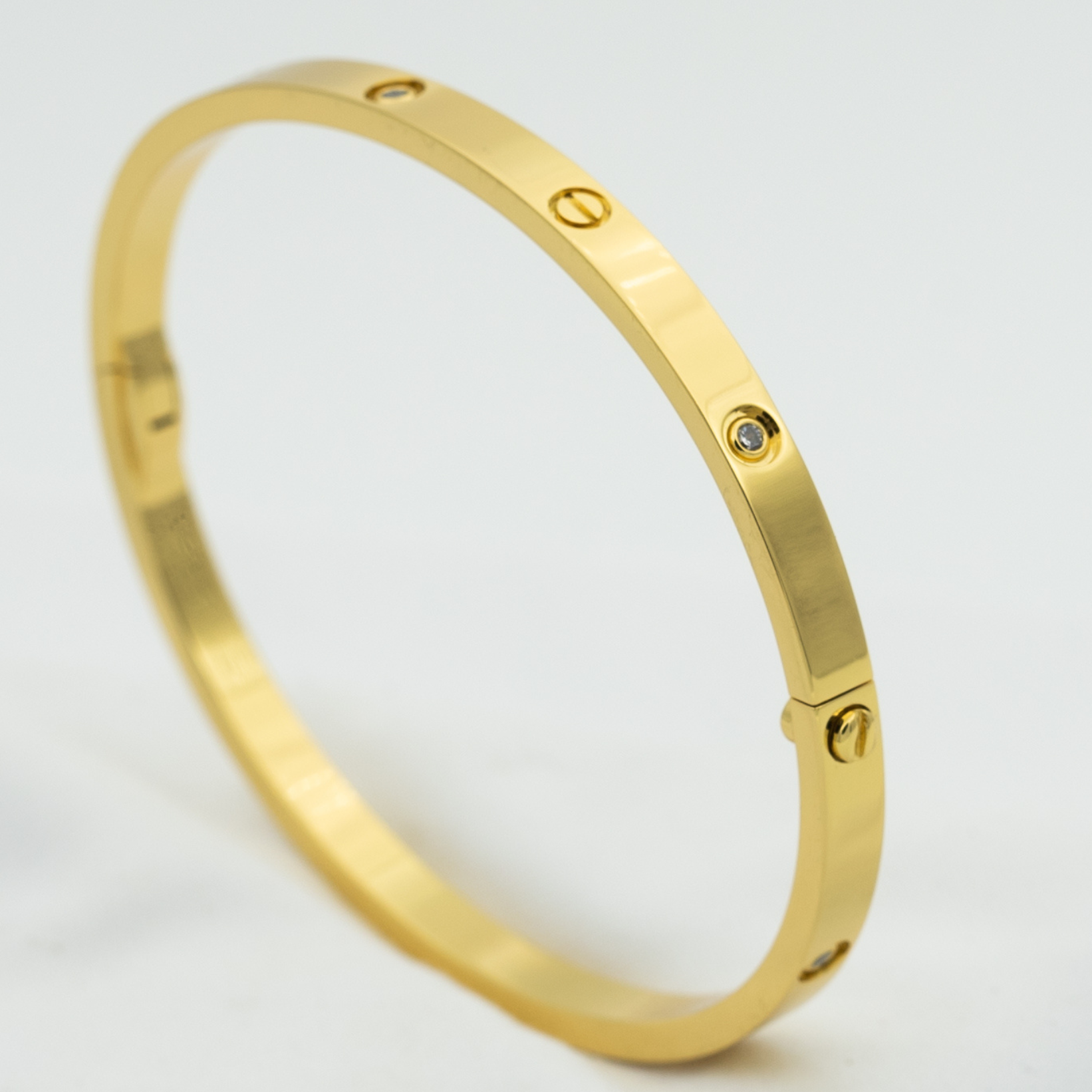 [Marin]LOVE BRACELET 3.65MM 6 DIAMONDS