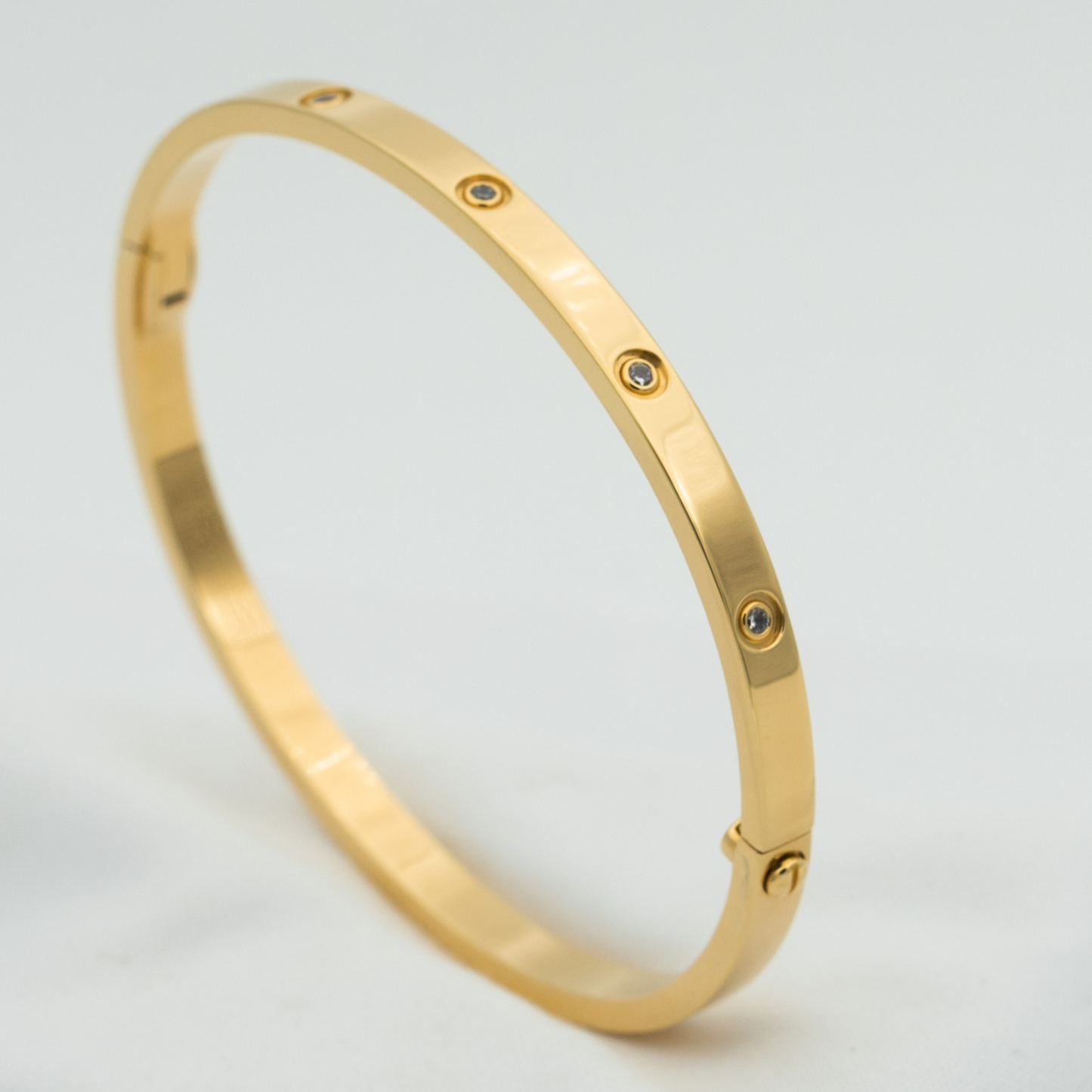 [Marin-Jewelry]LOVE BRACELET 3.65MM 10 DIAMONDS