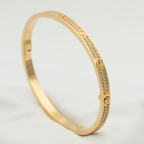 [Marin]LOVE BRACELET 3.65MM DIAMOND-PAVED