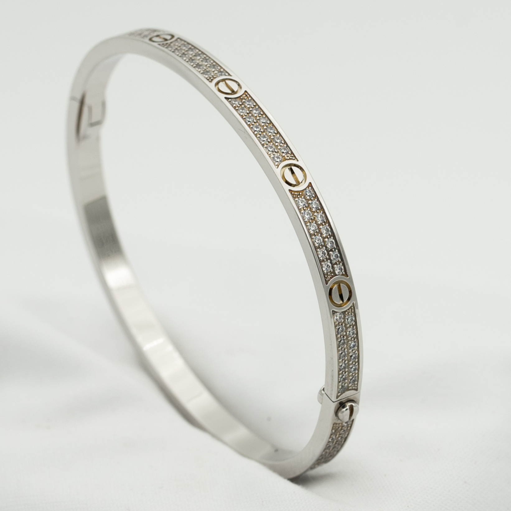 [Marin]BRACELET LOVE SERTI DIAMANTS 3,65 MM