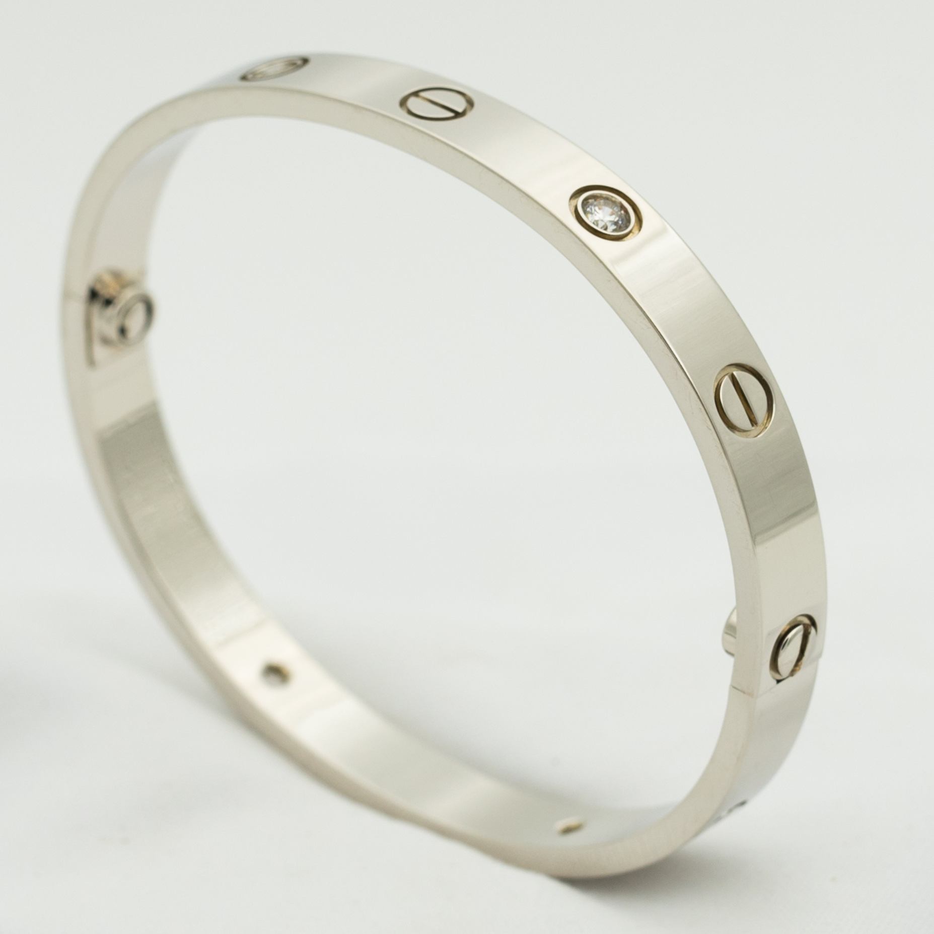 [Marin]LOVE BRACELET 6.1MM 4 DIAMONDS