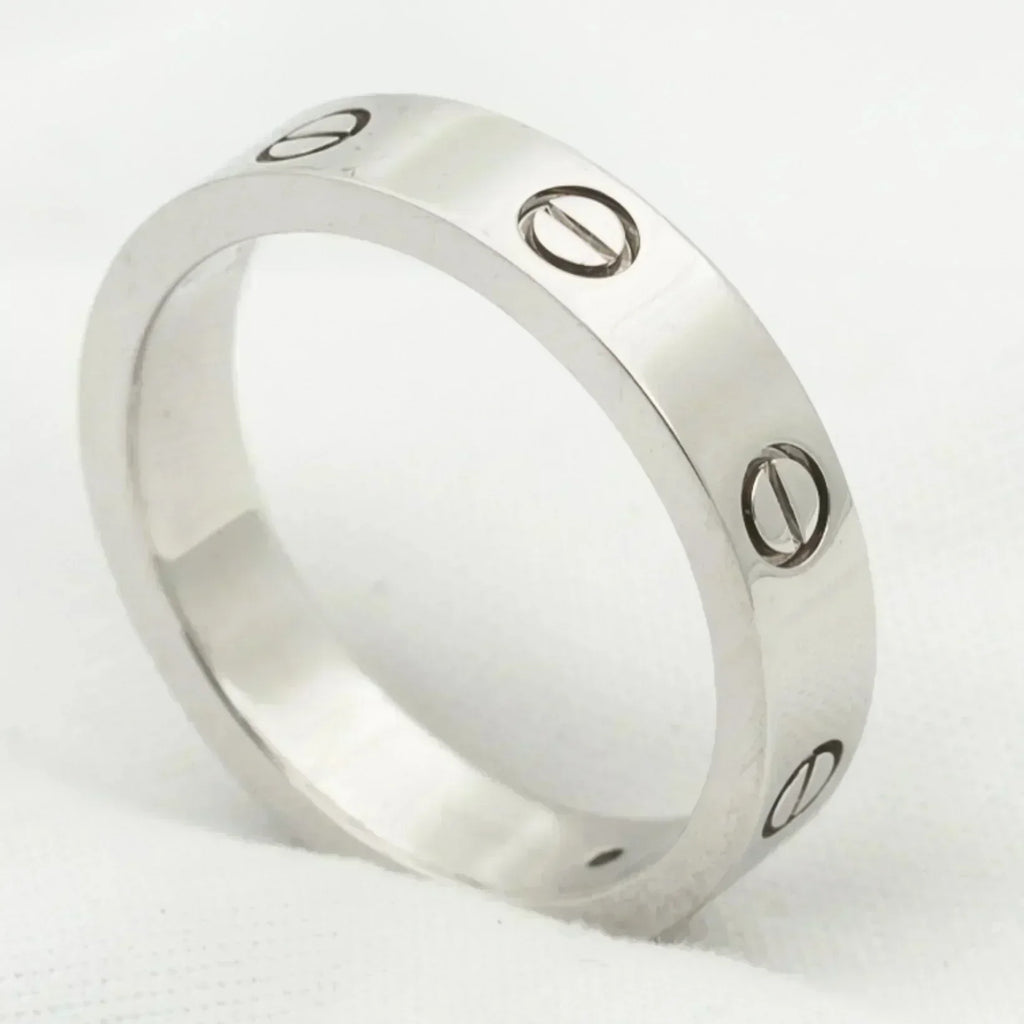 [Marin]BAGUE LOVE 4MM 1 DIAMANT ARGENT