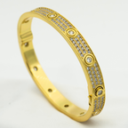 [Marin]LOVE BRACELET 6.1MM DIAMOND-PAVED 10 BIG DIAMONDS