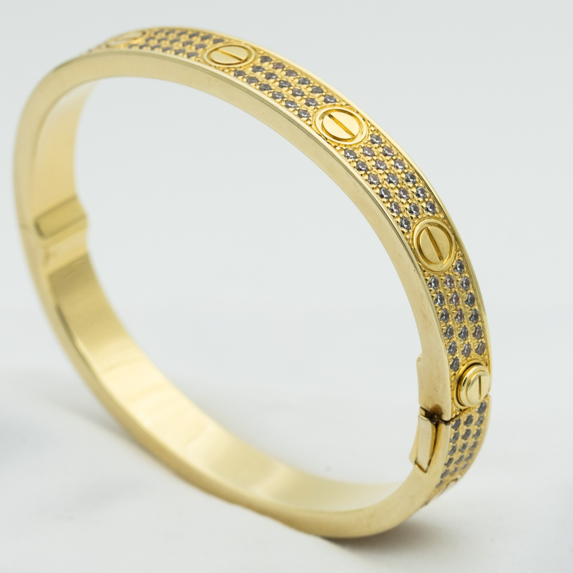 [Marin]LOVE BRACELET 6.1MM DIAMOND-PAVED