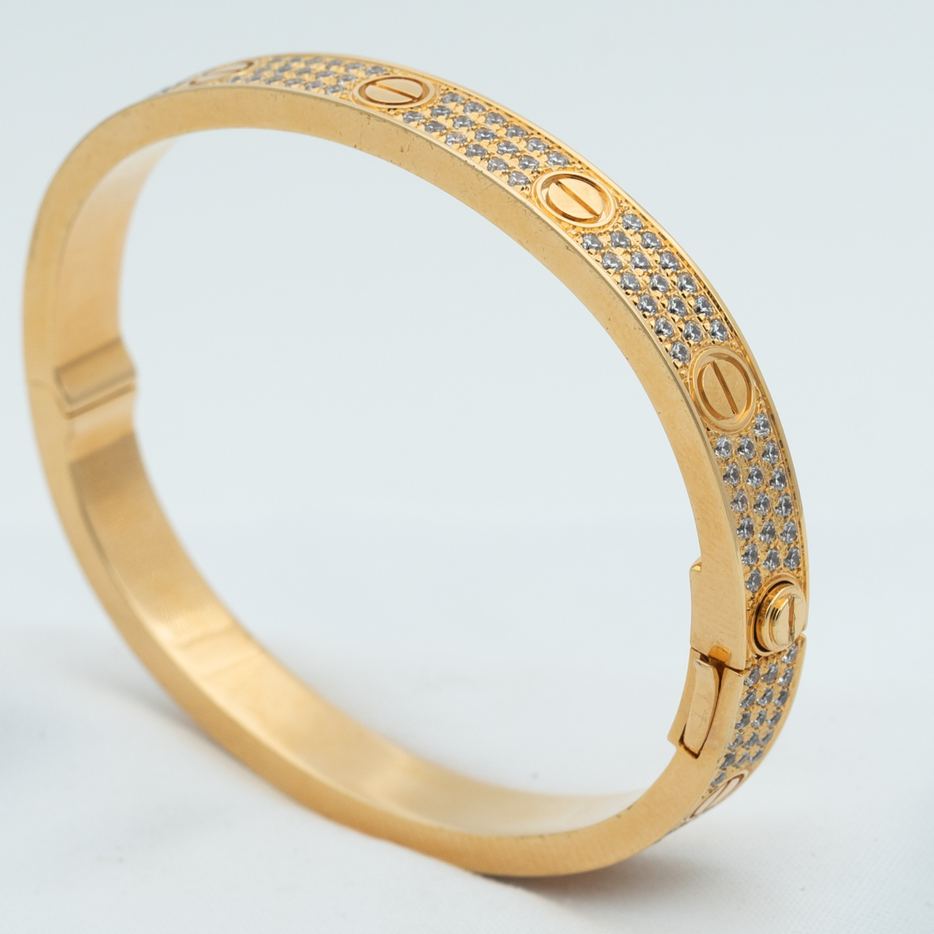 [Marin]LOVE BRACELET 6.1MM DIAMOND-PAVED