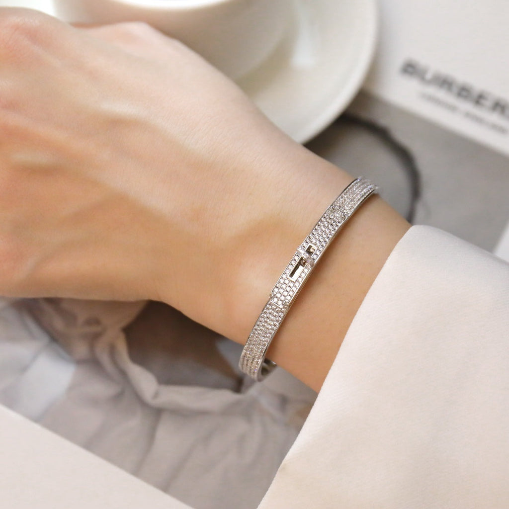 [Marin]KELLY BRACELET DIAMOND PAVED