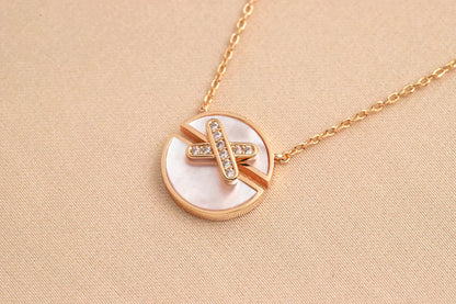 [Marin-Jewelry]JEUX DE Marin-Jewelry GOLD DIAMOND NECKLACE