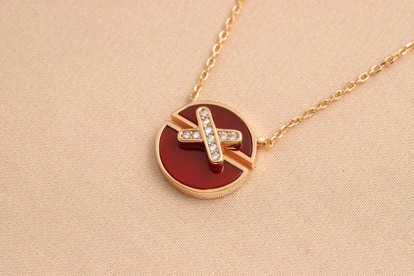 [Marin-Jewelry]JEUX DE Marin-Jewelry GOLD DIAMOND NECKLACE