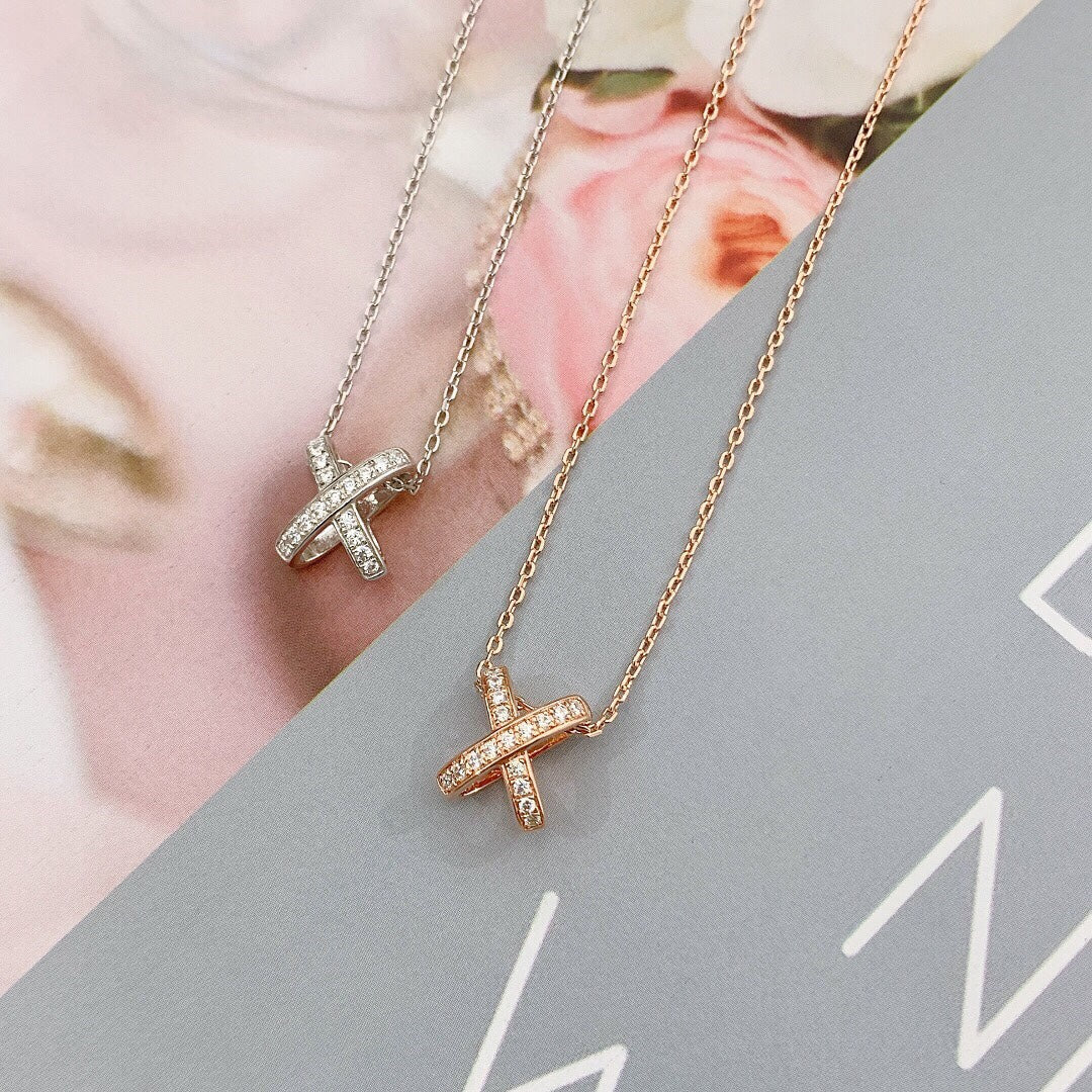 [Marin-Jewelry]JEUX DE DIAMOND NECKLACE