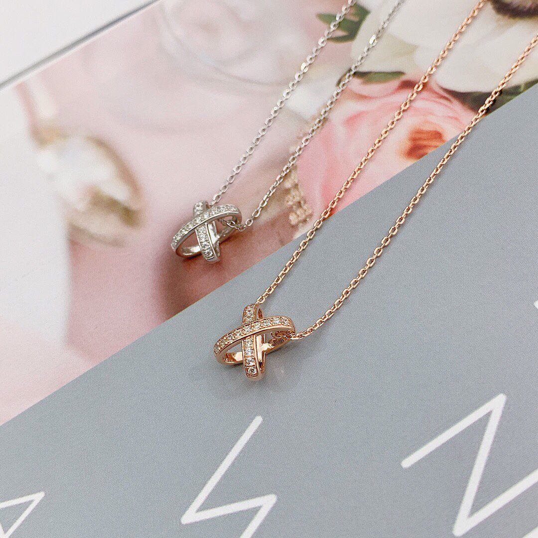 [マリン]JEUX DE DIAMOND NECKLACE