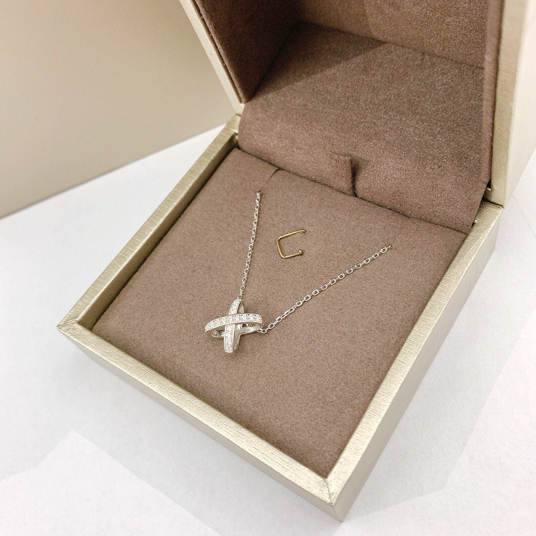 [Marin-Jewelry]JEUX DE DIAMOND NECKLACE