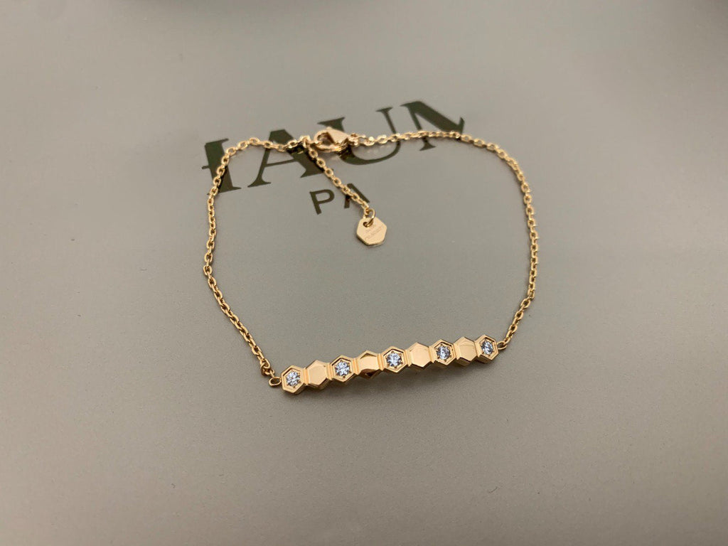 [Marin]BRACELET BEE LOVE DIAMANT