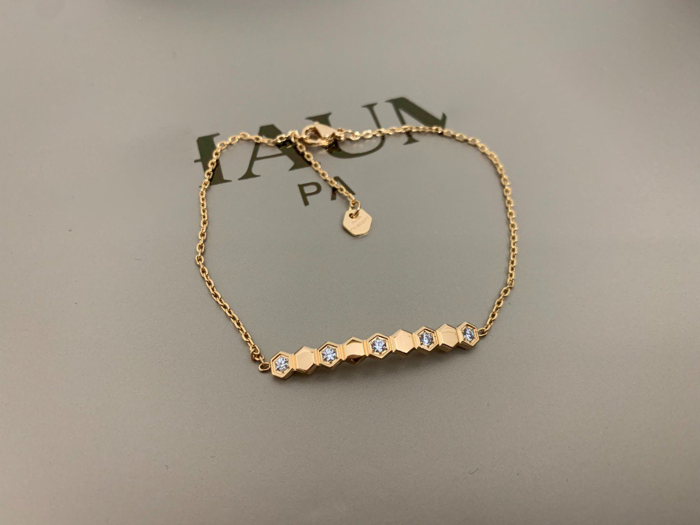 [Marin]BRACELET BEE LOVE DIAMANT