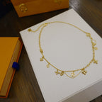 [Marin]BLOOMING SUPPLE NECKLACE BRASS