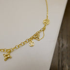 [Marin]BLOOMING SUPPLE NECKLACE BRASS