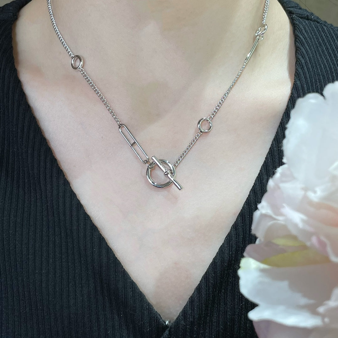 [Marin-Jewelry]HM STERLING CHAINE D'ANCRE HEART