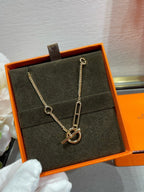 [Marin]HM STERLING CHAINE D'ANCRE HEART