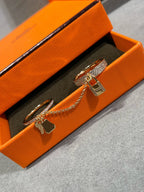 [Marin]HM KELLY CLOCHETTE DOUBLE RING IN  WITH DIAMONDS