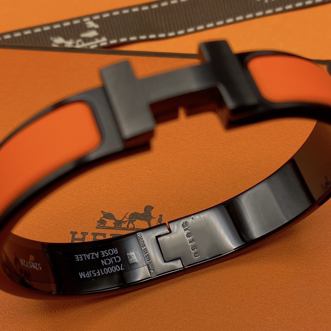 [Marin-Jewelry]CLIC HM SO BLACK OREGAN BRACELET
