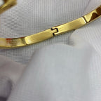 [Marin]BRACELET CLIC CLASSIQUE HM BLANC 8MM EN ÉMAIL