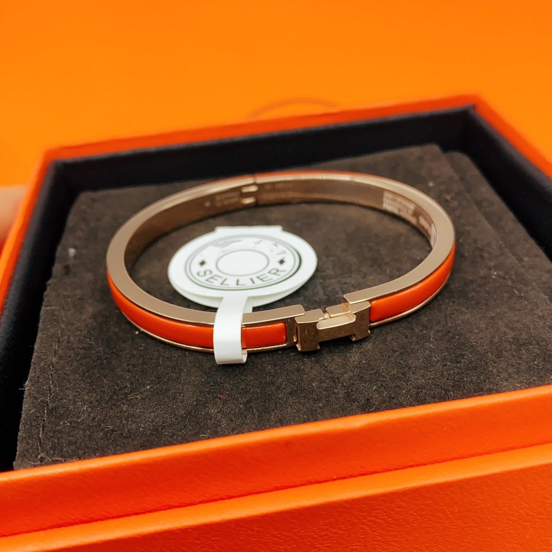 [Marin]CLASSIC HM CLIC RED 8MM ENAMEL BRACELET