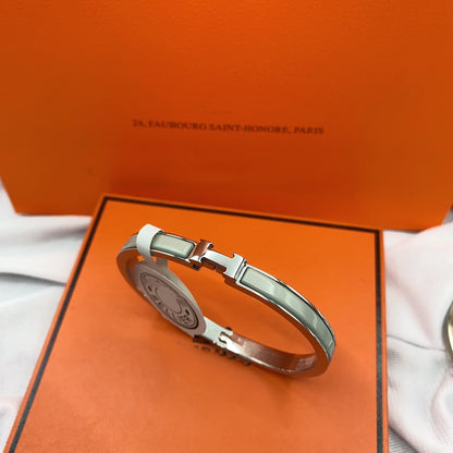 [Marin-Jewelry]CLASSIC HM CLIC GREEN 8MM ENAMEL BRACELET
