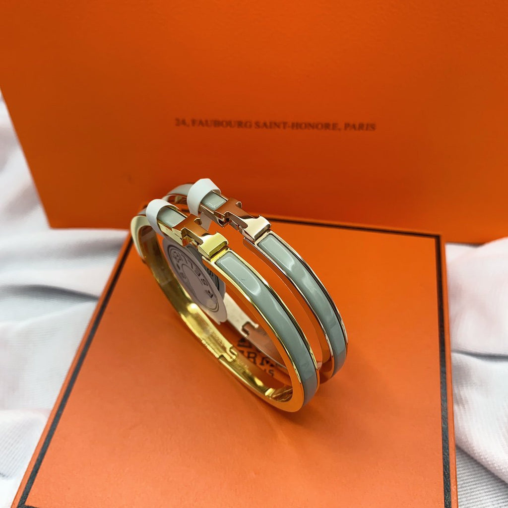 [Marin]CLASSIC HM CLIC GREEN 8MM ENAMEL BRACELET