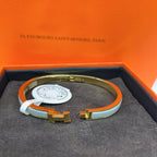 [Marin]CLASSIC HM CLIC GREEN 8MM ENAMEL BRACELET