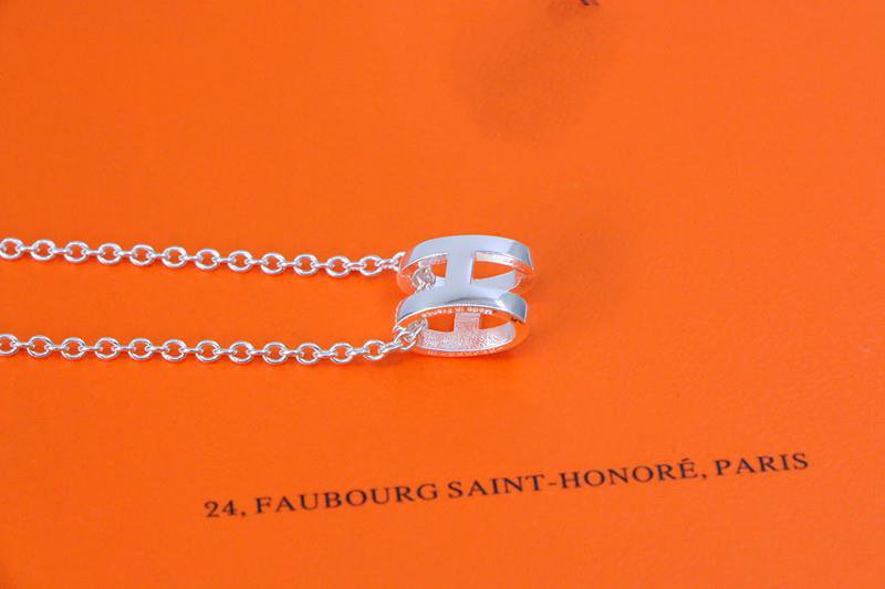 [Marin-Jewelry]HM NECKLACE H LETTER OVAL SERIES