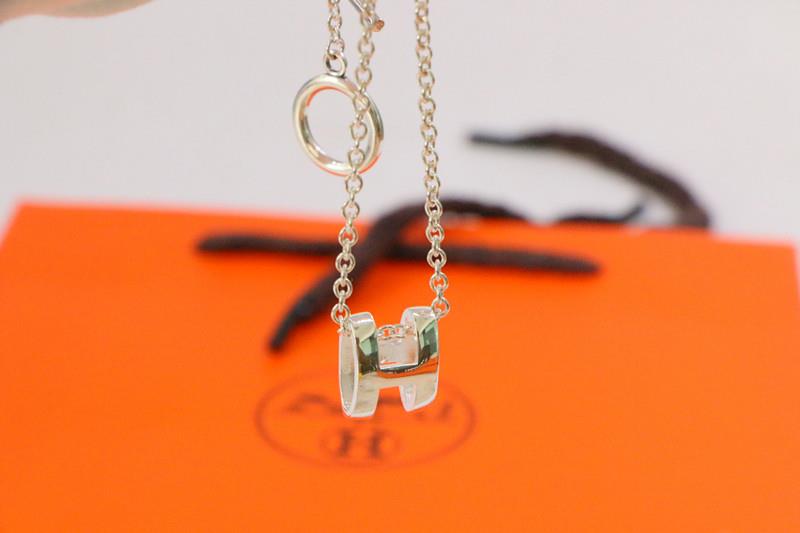 [Marin-Jewelry]HM NECKLACE H LETTER OVAL SERIES