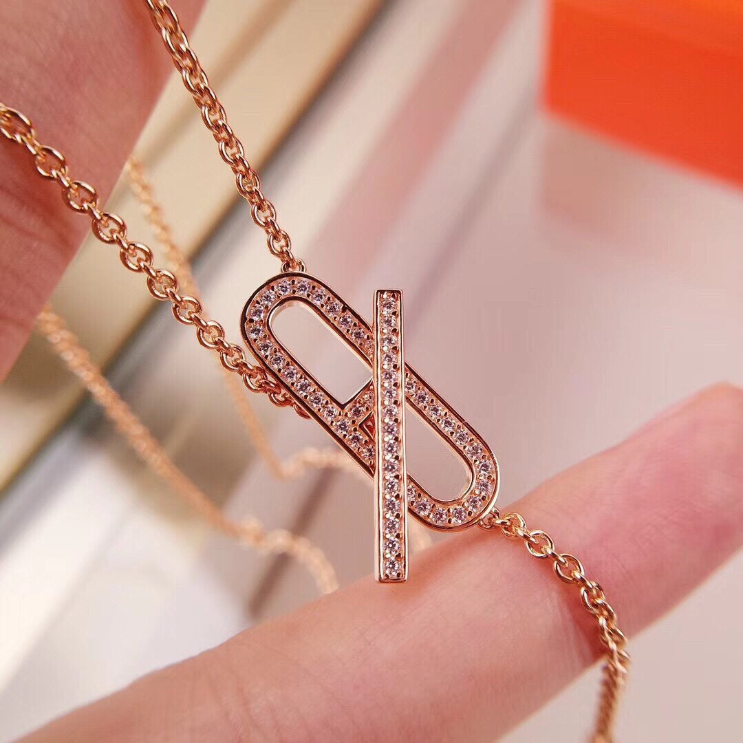 [Marin]COLLIER NEZ DE COCHON EN FER HM TENDANCE RUE