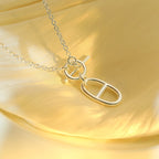 [Marin]HM CHAINE D'ANCRE PENDANT NECKLACE STERLING SILVER
