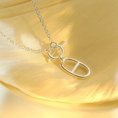 [Marin-Jewelry]HM CHAINE D'ANCRE PENDANT NECKLACE STERLING SILVER