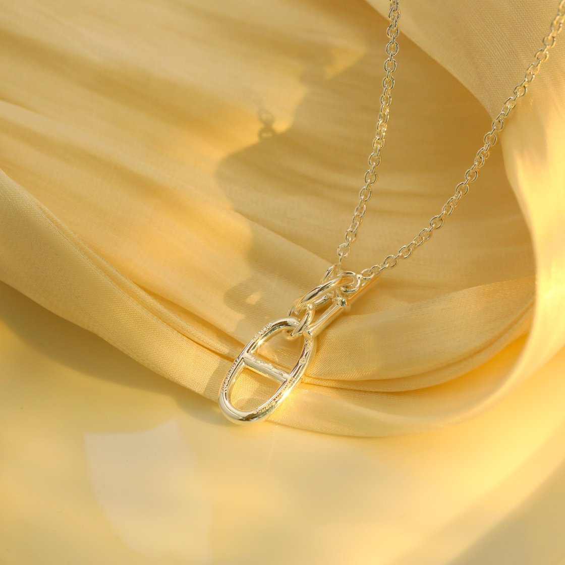 [Marin-Jewelry]HM CHAINE D'ANCRE PENDANT NECKLACE STERLING SILVER