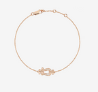 [Marin]MODÈLE MINI CHAÎNE À MAILLONS À BOUCLE ENTIÈREMENT DIAMANTÉE FORCE 10