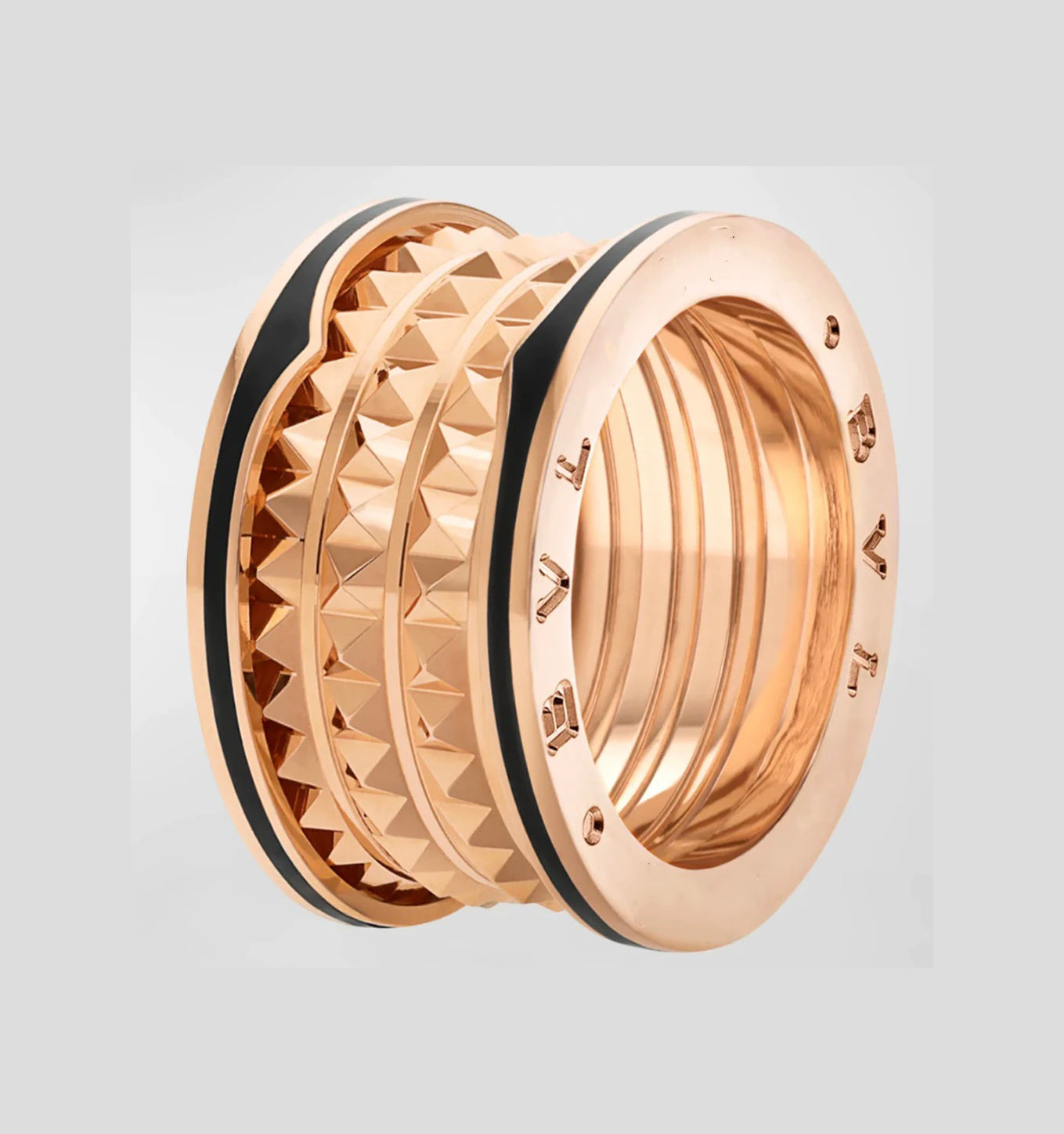 [Marin]ZERO 1 ROCK BLACK CERAMIC PINK GOLD LARGE MODEL