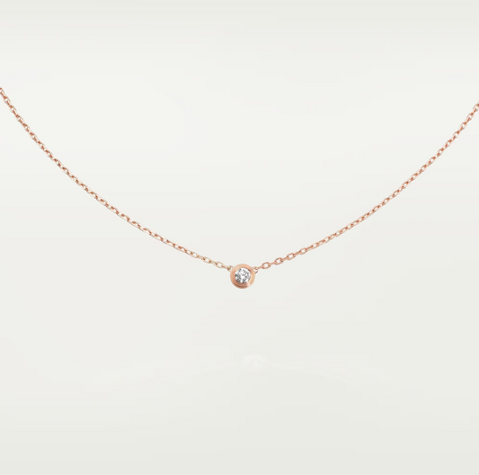 [Marin]DAMOUR DIAMOND NECKLACE