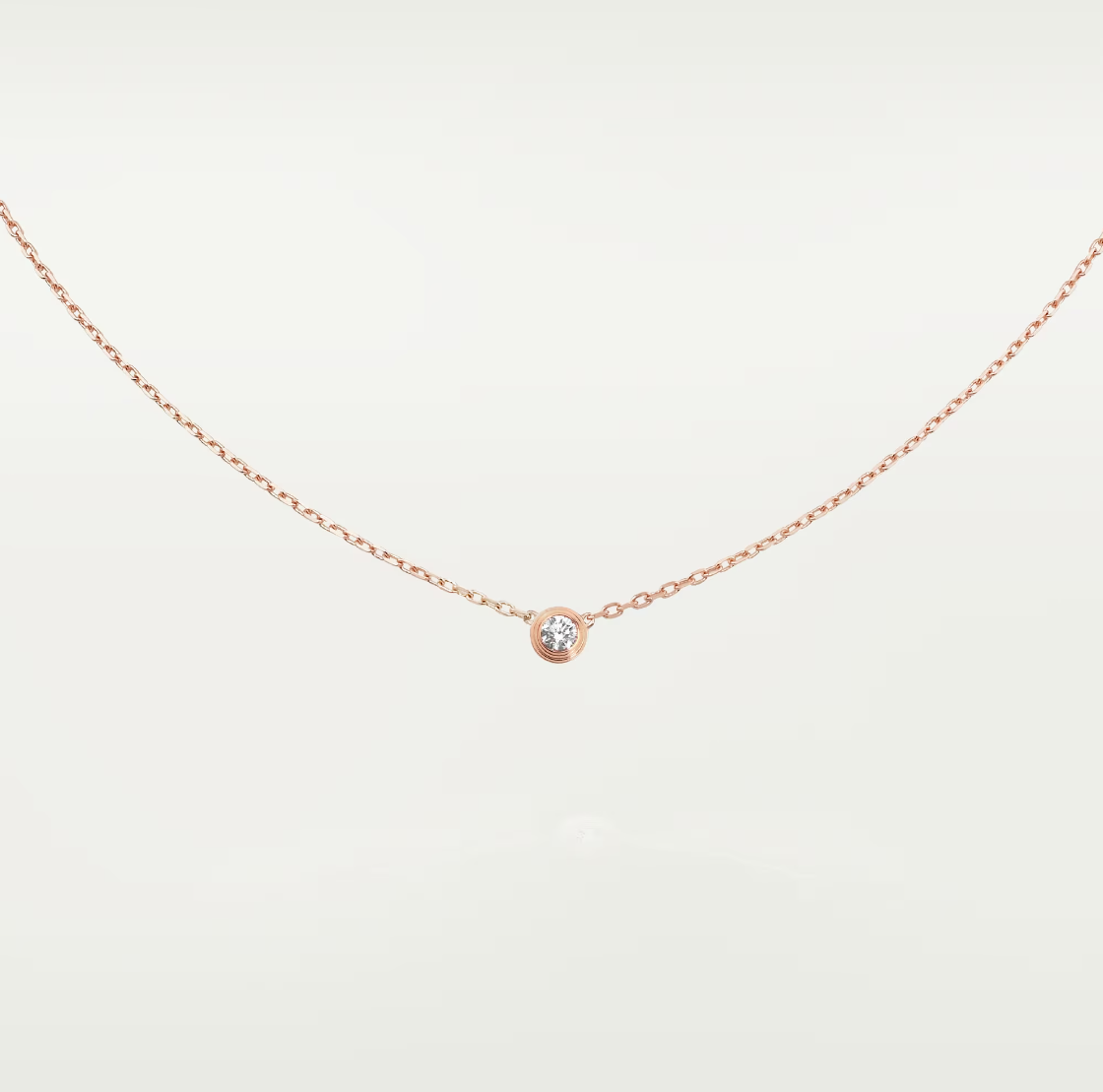 [Marin]COLLIER DIAMANT DAMOUR