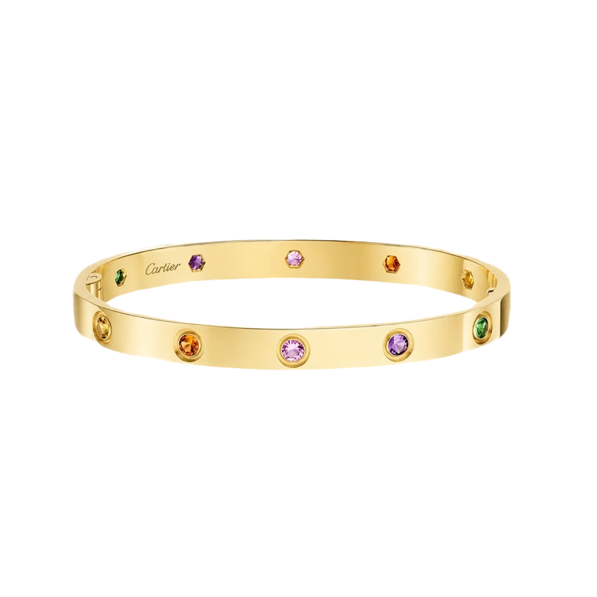 [Marin] 2026 RAINBOW LOVE BRACELET 6.1MM  10 DIAMONDS