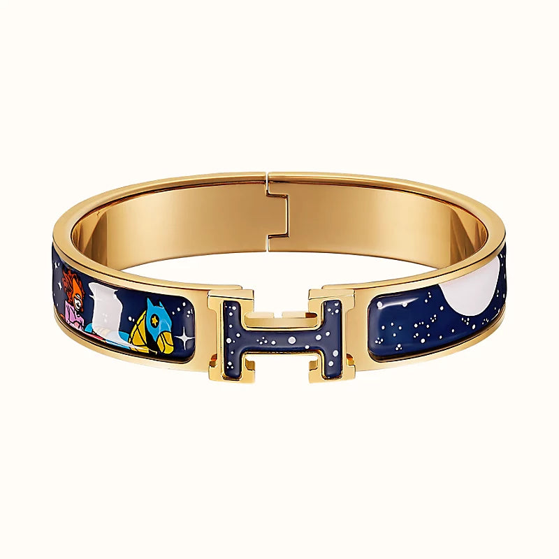 [Marin]BRACELET ÉTOILE ET LUNE 12MM