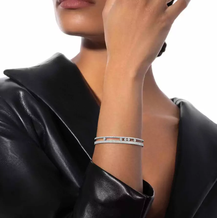 [Marin-Jewelry]M Roman Full Diamond Bracelet