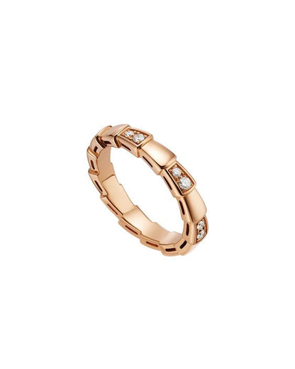 [Marin]SERPENTI RING PINK GOLD  3MM