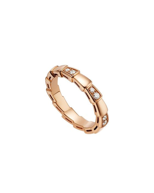 [Marin]SERPENTI RING PINK GOLD  3MM