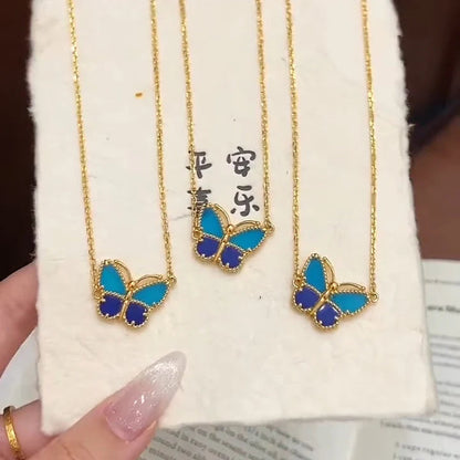 [Marin]  2026 NEW LUCKY BUTTERFLY 1 MOTIFS NECKLACE