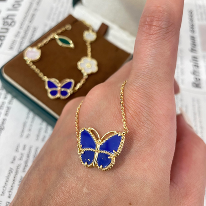 [Marin]  2026 NEW LUCKY BUTTERFLY 1 MOTIFS NECKLACE
